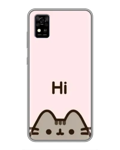 Чехол для ZTE Blade A31 с картинкой «Пушин говорит Hi» Чехол для ZTE Blade A31 с картинкой «Пушин говорит Hi»