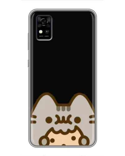 Чехол для ZTE Blade A31 с картинкой «Пушин на черном» Чехол для ZTE Blade A31 с картинкой «Пушин на черном»
