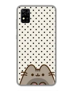 Чехол для ZTE Blade A31 с картинкой «Пушин в горошек» Чехол для ZTE Blade A31 с картинкой «Пушин в горошек»