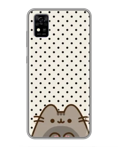 Чехол для ZTE Blade A31 с картинкой «Пушин в горошек» Чехол для ZTE Blade A31 с картинкой «Пушин в горошек»