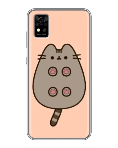 Чехол для ZTE Blade A31 с картинкой «Пушин пузиком кверху» Чехол для ZTE Blade A31 с картинкой «Пушин пузиком кверху»