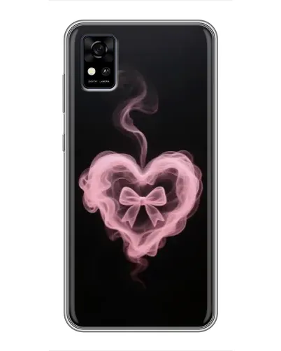 Чохол для ZTE Blade A31 з картинкою «Димчасте серце»
