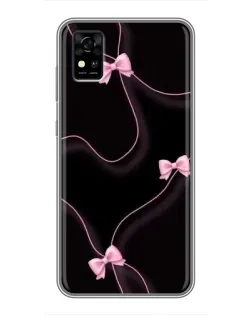 Чохол для ZTE Blade A31 з картинкою «Рожеві стрічки»