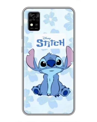 Чехол для ZTE Blade A31 с картинкой «Stitch среди цветов» Чехол для ZTE Blade A31 с картинкой «Stitch среди цветов»