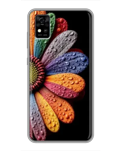Чехол для ZTE Blade A31 с картинкой «Радужный цветок» Чехол для ZTE Blade A31 с картинкой «Радужный цветок»