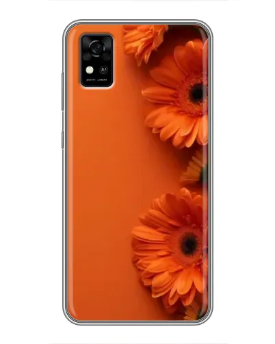 Чехол для ZTE Blade A31 с картинкой «Оранжевые герберы» Чехол для ZTE Blade A31 с картинкой «Оранжевые герберы»