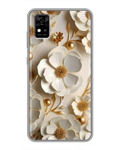 Чехол для ZTE Blade A31 с картинкой «Белие бумажние цвети» Чехол для ZTE Blade A31 с картинкой «Белие бумажние цвети»