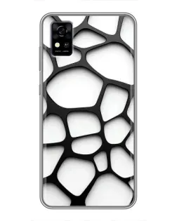 Чохол для ZTE Blade A31 з картинкою «Біла об'ємна сітка» Чохол для ZTE Blade A31 з картинкою «Біла об'ємна сітка»