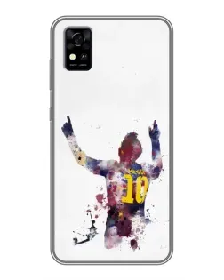 Чехол для ZTE Blade A31 с картинкой «Акварельный Месси Барселона» Чехол для ZTE Blade A31 с картинкой «Акварельный Месси Барселона»