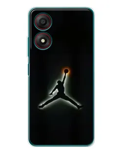 Чохол для ZTE Blade A34 з картинкою «Jordan Gradient Logo»