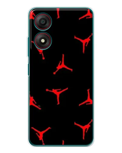 Чохол для ZTE Blade A34 з картинкою «Jordan Red Pattern» Чохол для ZTE Blade A34 з картинкою «Jordan Red Pattern»