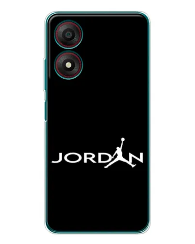 Чохол для ZTE Blade A34 з картинкою «Jordan White Logo» Чохол для ZTE Blade A34 з картинкою «Jordan White Logo»