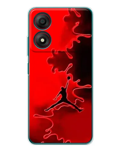 Чохол для ZTE Blade A34 з картинкою «Jordan Red Smoke» Чохол для ZTE Blade A34 з картинкою «Jordan Red Smoke»