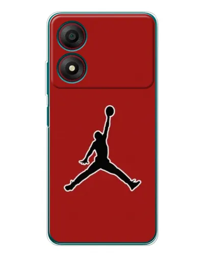 Чохол для ZTE Blade A34 з картинкою «Jordan Red Back» Чохол для ZTE Blade A34 з картинкою «Jordan Red Back»