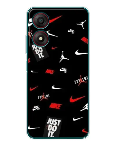 Чохол для ZTE Blade A34 з картинкою «Nike Mix Pattern» Чохол для ZTE Blade A34 з картинкою «Nike Mix Pattern»