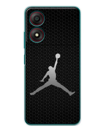 Чохол для ZTE Blade A34 з картинкою «Jordan Dark Carbon» Чохол для ZTE Blade A34 з картинкою «Jordan Dark Carbon»