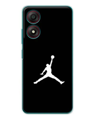 Чохол для ZTE Blade A34 з картинкою «Jordan Silhouette» Чохол для ZTE Blade A34 з картинкою «Jordan Silhouette»