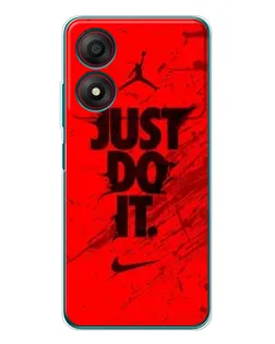 Чохол для ZTE Blade A34 з картинкою «Nike Just Do It»