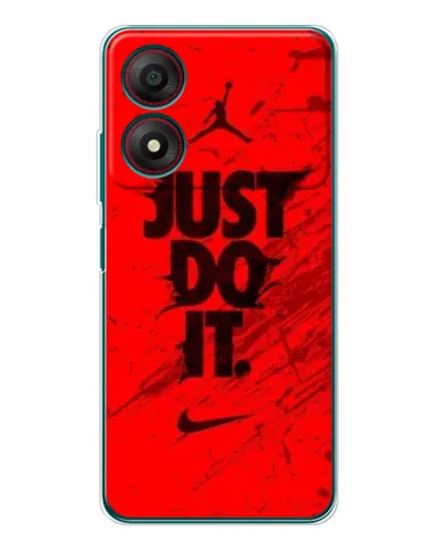 Чохол для ZTE Blade A34 з картинкою «Nike Just Do It» Чохол для ZTE Blade A34 з картинкою «Nike Just Do It»