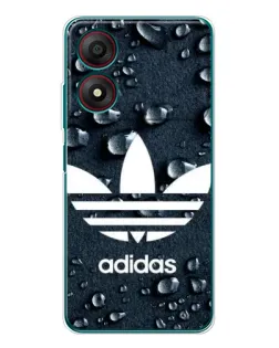 Чохол для ZTE Blade A34 з картинкою «Adidas Trefoil Blue»