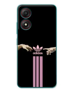 Чехол для ZTE Blade A34 с картинкой «Adidas Hands»