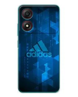 Чехол для ZTE Blade A34 с картинкой «Adidas Sport Art»
