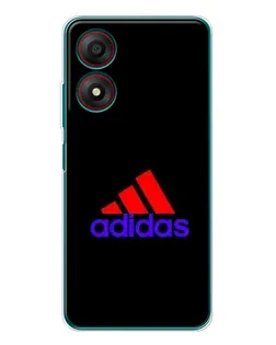 Чехол для ZTE Blade A34 с картинкой «Классический Adidas»