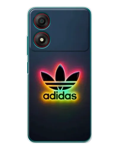 Чехол для ZTE Blade A34 с картинкой «Неоновый Adidas» Чехол для ZTE Blade A34 с картинкой «Неоновый Adidas»