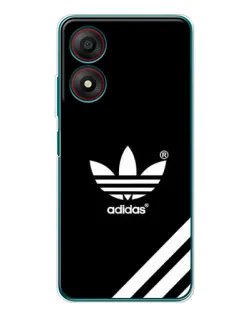 Чехол для ZTE Blade A34 с картинкой «Adidas с диагональными полосами»