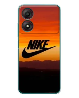 Чохол для ZTE Blade A34 з картинкою «Nike — вечірній горизонт»