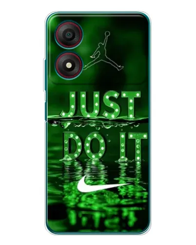 Чохол для ZTE Blade A34 з картинкою «Зелений неоновий Nike»