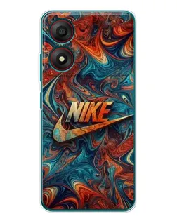 Чохол для ZTE Blade A34 з картинкою «Nike в абстракції»