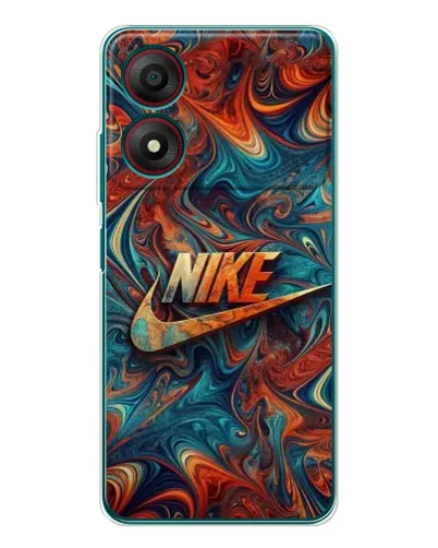 Чохол для ZTE Blade A34 з картинкою «Nike в абстракції»