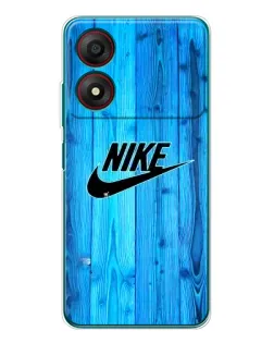 Чохол для ZTE Blade A34 з картинкою «Блакитне дерево Nike»