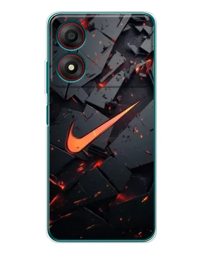 Чохол для ZTE Blade A34 з картинкою «Nike — ефект розломів»
