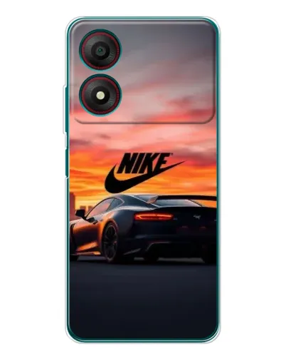 Чохол для ZTE Blade A34 з картинкою «Nike та суперкар»