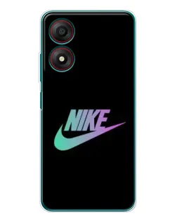 Чохол для ZTE Blade A34 з картинкою «Nike — міська ніч»
