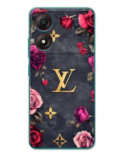 Чохол для ZTE Blade A34 з картинкою «Квітковий Louis Vuitton» Чохол для ZTE Blade A34 з картинкою «Квітковий Louis Vuitton»