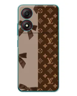 Чохол для ZTE Blade A34 з картинкою «Louis Vuitton — банти»