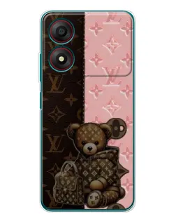 Чохол для ZTE Blade A34 з картинкою «Ведмедик у стилі LV»