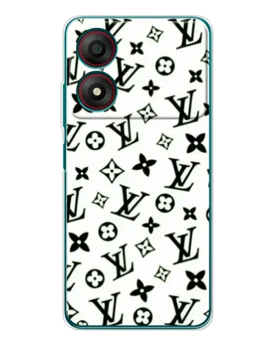 Чохол для ZTE Blade A34 з картинкою «Монохромний хаос LV» Чохол для ZTE Blade A34 з картинкою «Монохромний хаос LV»