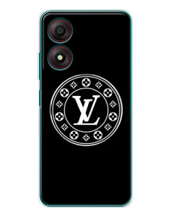Чохол для ZTE Blade A34 з картинкою «LV — печатка стилю»