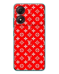 Чохол для ZTE Blade A34 з картинкою «Яскравий паттерн LV»