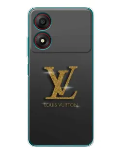 Чохол для ZTE Blade A34 з картинкою «Градієнт Louis Vuitton»