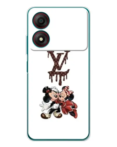 Чохол для ZTE Blade A34 з картинкою «LV та Міккі Маус» Чохол для ZTE Blade A34 з картинкою «LV та Міккі Маус»