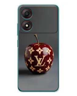 Чохол для ZTE Blade A34 з картинкою «Червоне яблуко LV»