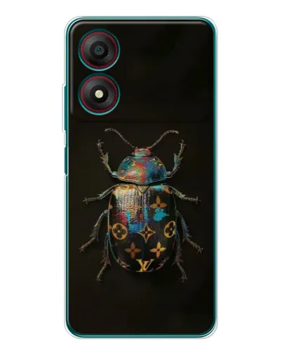 Чохол для ZTE Blade A34 з картинкою «LV — мармуровий принт» Чохол для ZTE Blade A34 з картинкою «LV — мармуровий принт»