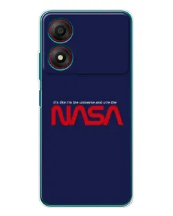 Чохол для ZTE Blade A34 з картинкою «NASA — глибокий космос»