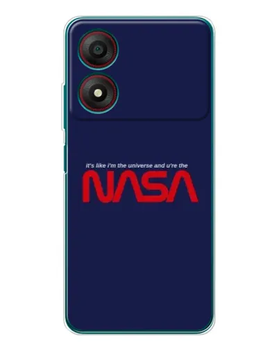Чохол для ZTE Blade A34 з картинкою «NASA — глибокий космос»