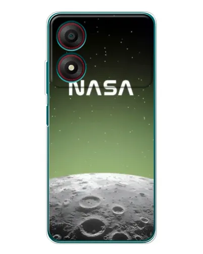 Чохол для ZTE Blade A34 з картинкою «NASA — місячний градієнт»